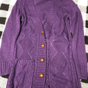 Sweater cardigan